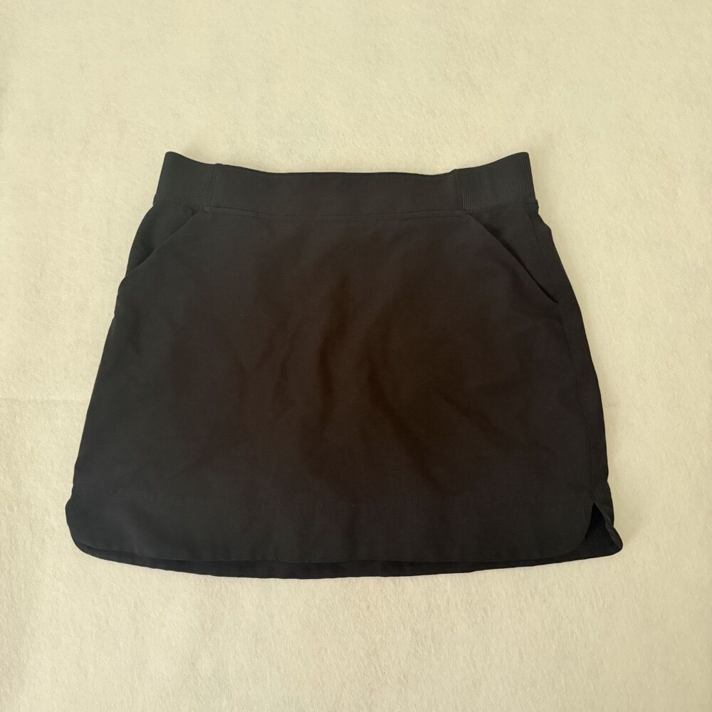 32 Degrees Cool Women's Black Athletic Skort Built-In Shorts Pockets Size Medium